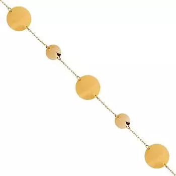 Браслет из красного золота Линии Любви