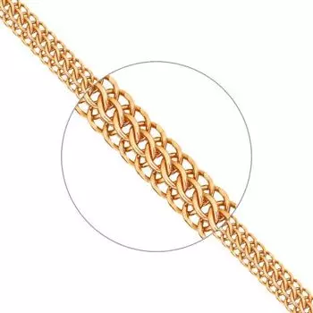 Браслет из красного золота Линии Любви