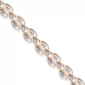 Браслет из красного золота Линии Любви