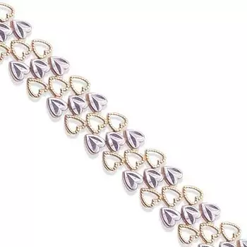 Браслет из красного золота Линии Любви