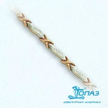 Браслет из красного золота Линии Любви