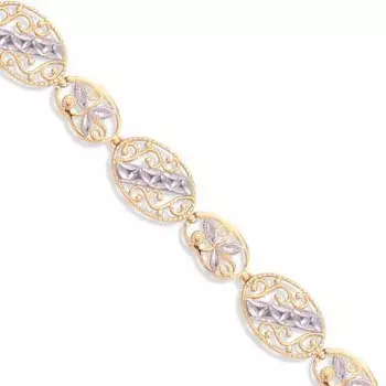 Браслет из красного золота Линии Любви