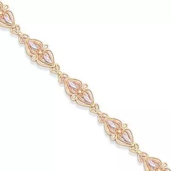 Браслет из красного золота Линии Любви