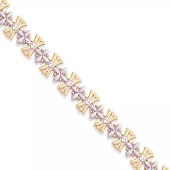 Браслет из красного золота Линии Любви