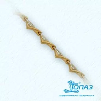 Браслет из красного золота Линии Любви