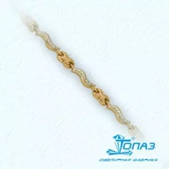 Браслет из красного золота Линии Любви