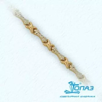 Браслет из красного золота Линии Любви