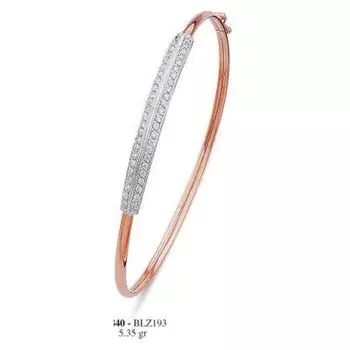 Браслет из красного золота Линии Любви