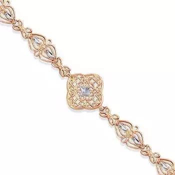 Браслет из красного золота Линии Любви