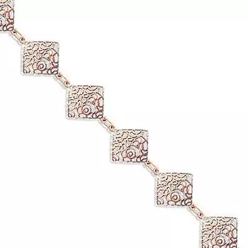 Браслет из красного золота Линии Любви