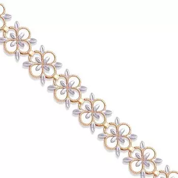 Браслет из красного золота Линии Любви