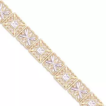 Браслет из красного золота Линии Любви