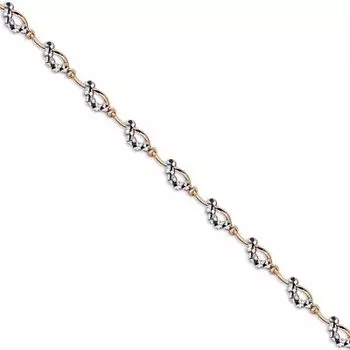 Браслет из красного золота Линии Любви