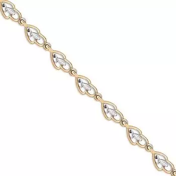 Браслет из красного золота Линии Любви