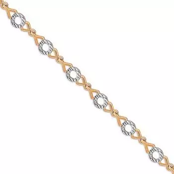 Браслет из красного золота Линии Любви