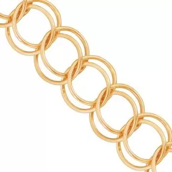 Браслет из красного золота Линии Любви