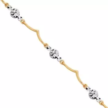 Браслет из красного золота Линии Любви