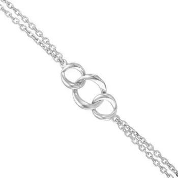 Браслет из серебра Линии Любви