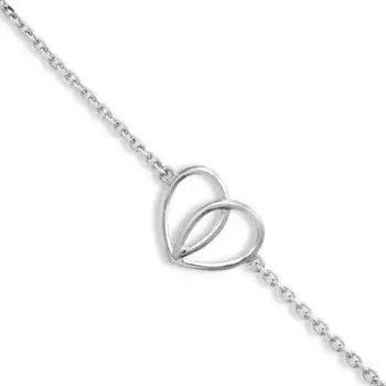 Браслет из серебра Линии Любви