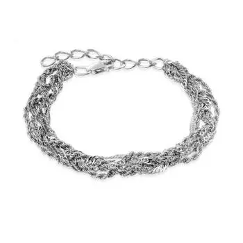 Браслет из серебра Линии Любви