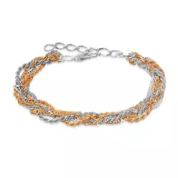 Браслет из серебра Линии Любви