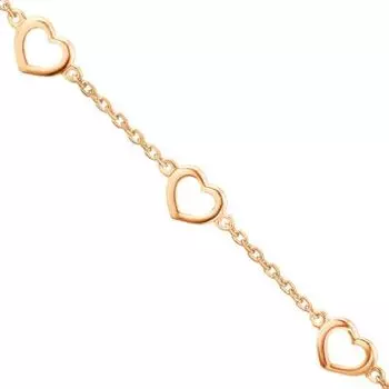 Браслет из серебра Линии Любви