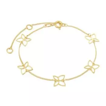 Браслет из желтого золота Линии Любви