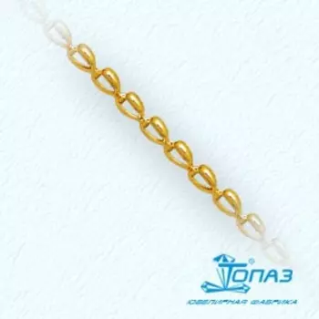 Браслет из желтого золота Линии Любви
