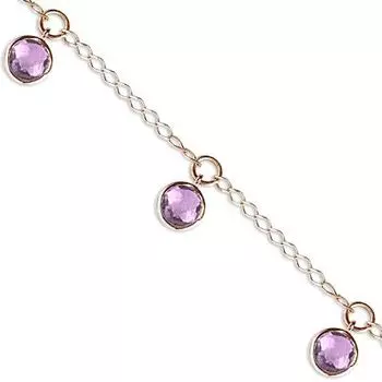 Браслет с аметистами Линии Любви