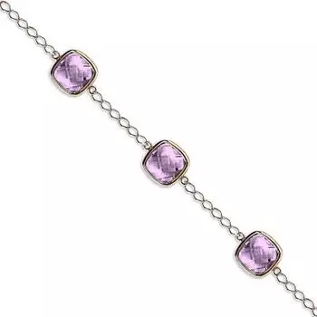 Браслет с аметистами Линии Любви