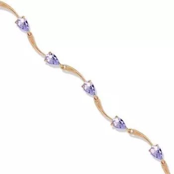 Браслет с аметистами Линии Любви