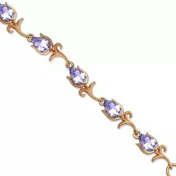 Браслет с аметистами Линии Любви