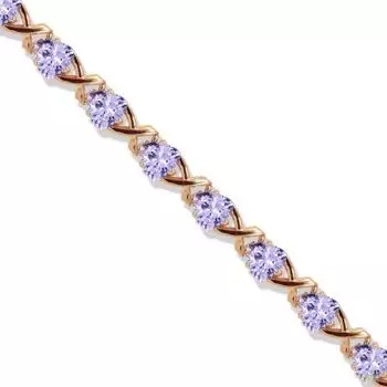 Браслет с аметистами Линии Любви