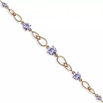 Браслет с аметистами Линии Любви