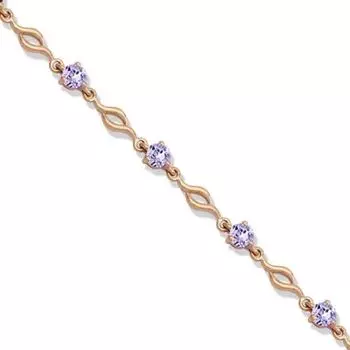 Браслет с аметистами Линии Любви