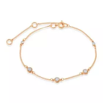 Браслет с бриллиантами Линии Любви