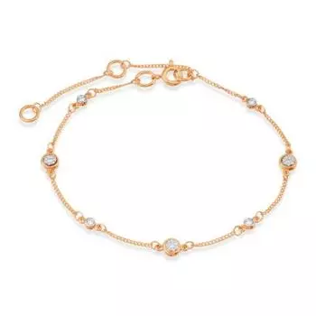 Браслет с бриллиантами Линии Любви