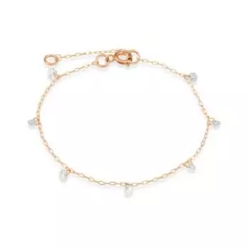 Браслет с фианитами Линии Любви