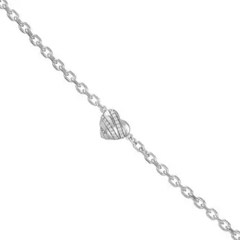 Браслет с фианитами Линии Любви