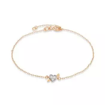 Браслет с фианитами Линии Любви