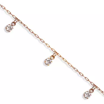 Браслет с фианитами Линии Любви