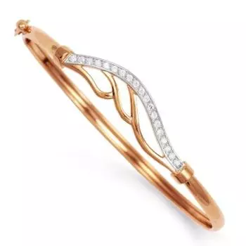 Браслет с фианитами Линии Любви