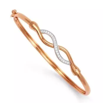 Браслет с фианитами Линии Любви