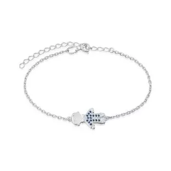 Браслет с фианитами Линии Любви