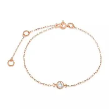 Браслет с фианитом Линии Любви