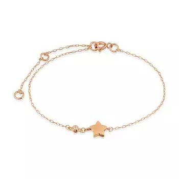 Браслет с фианитом Линии Любви