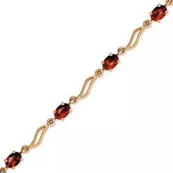 Браслет с гранатами Линии Любви