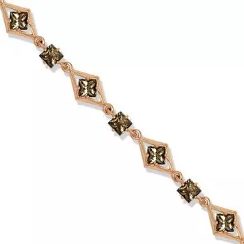 Браслет с раухтопазами Линии Любви