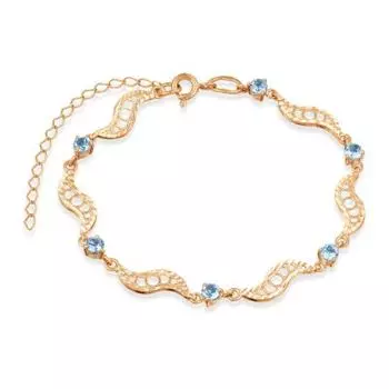 Браслет с топазами Линии Любви