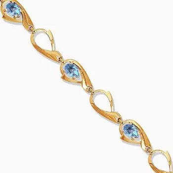 Браслет с топазами Линии Любви